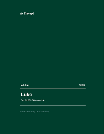 Luke Part 1 In & Out™ Workbook (NASB)