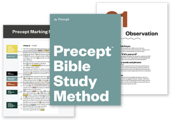 Download the Precept Bible Study Method overview guide for free